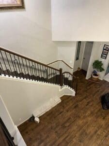 Artisanal craftsmanship in railing and baluster design.