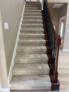 Seamless carpet installation by experienced professionals.