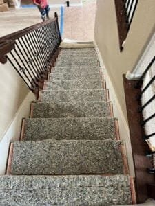 Residential carpet installation for comfort and style.