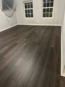 Laminate flooring offering easy maintenance and longevity